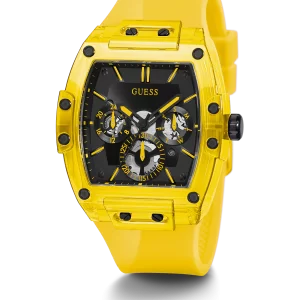 GUESS Men's Multi-function Yellow Watch