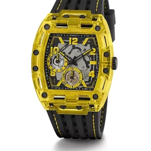 GUESS Men's Silicone Watch